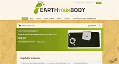Desktop Screenshot of earthyourbody.nl